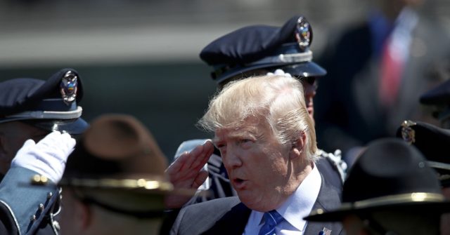 He Stands with Us, We Stand with Him — Police and Law
Enforcement Officers Overwhelmingly Endorse Trump 1