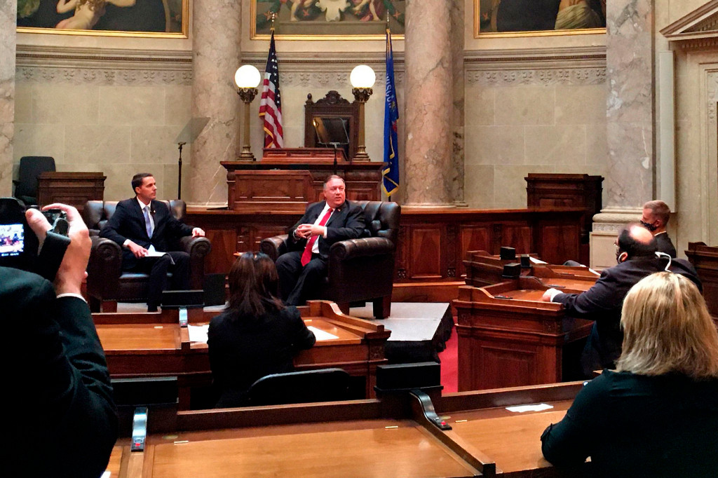 Pompeo warns lawmakers about China’s alleged tactics to
dodge COVID-19 blame 1