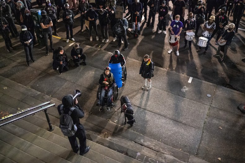 Black Man Rails Against Portland Protesters: 'You Ain't From
Here' 1