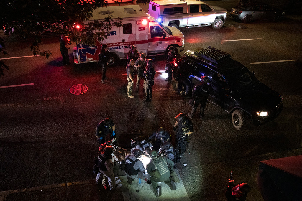 ANTIFA man eyed in deadly Portland shooting took teen
daughter to protests 1
