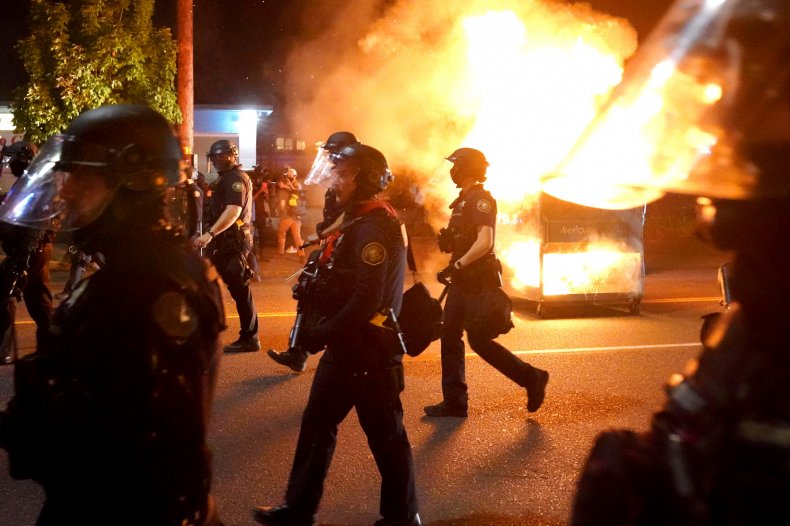 In Portland's 100 Days of Protests, a Quarter Saw
Riots 1