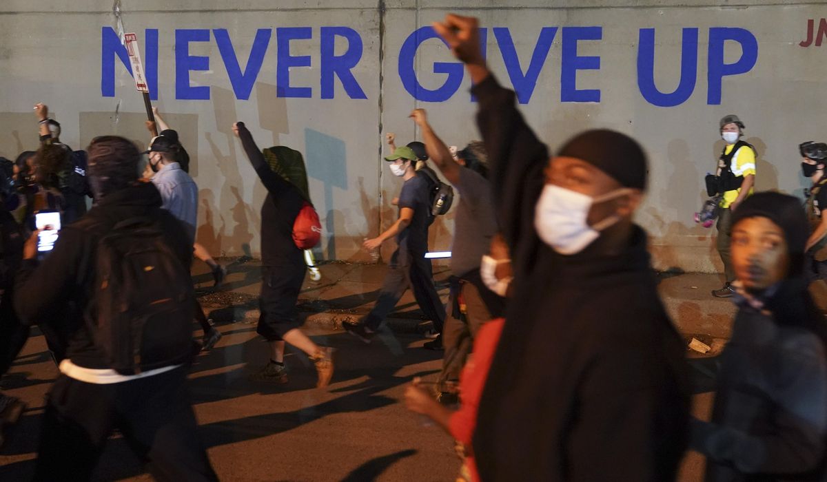 In despair, protesters take to streets for Breonna
Taylor 1