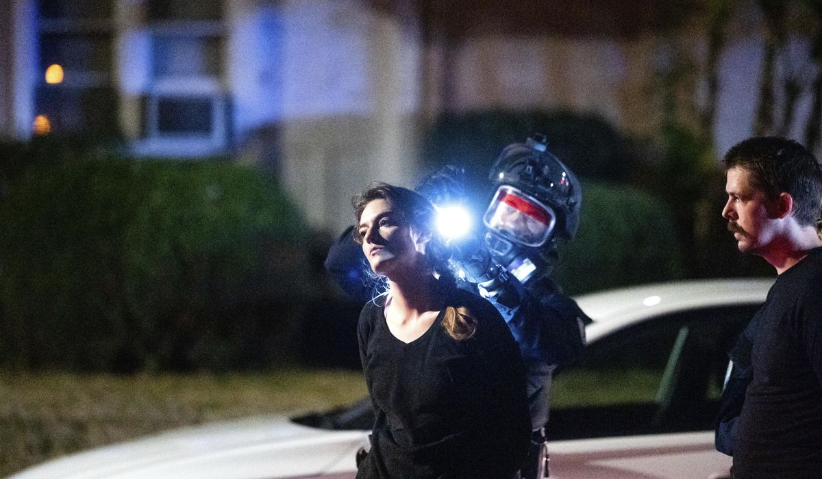 Portland, Oregon, has quiet night after 100 days of
protest 1