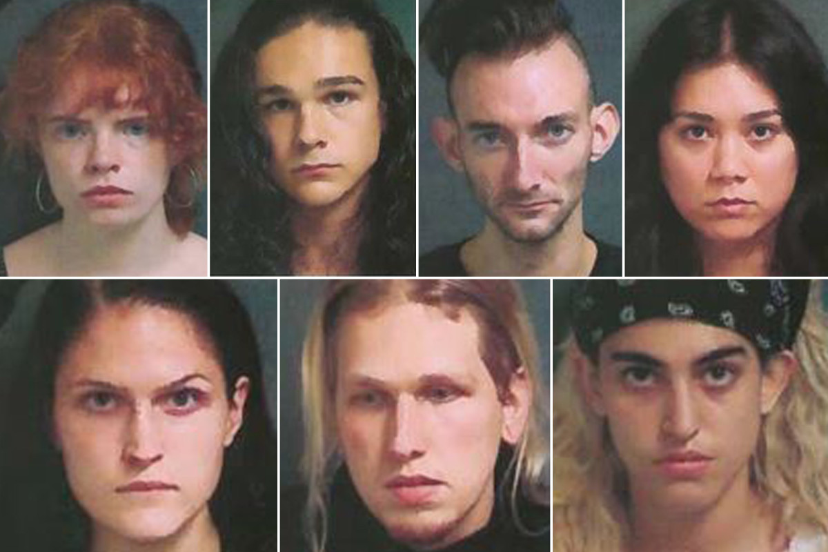 NYPD releases mugshots of alleged rioter Clara Kraebber,
comrades 1