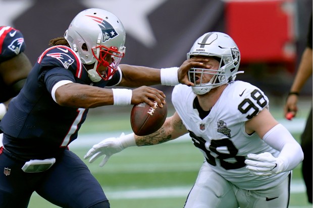 Raiders report card vs. Patriots: Substandard performance
reflected in grades 1