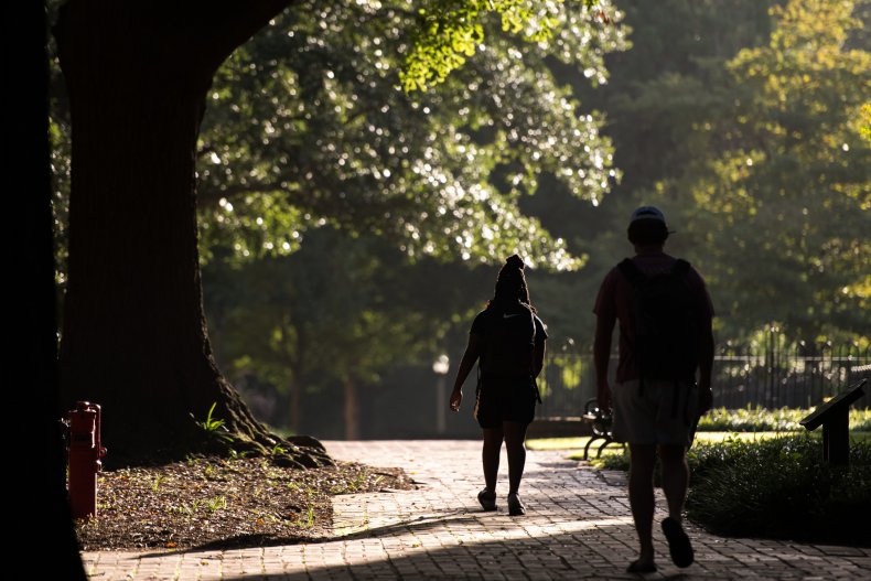 Video Shows Hundreds of College Freshmen Breaking COVID-19
Rules in Rhode Island 1