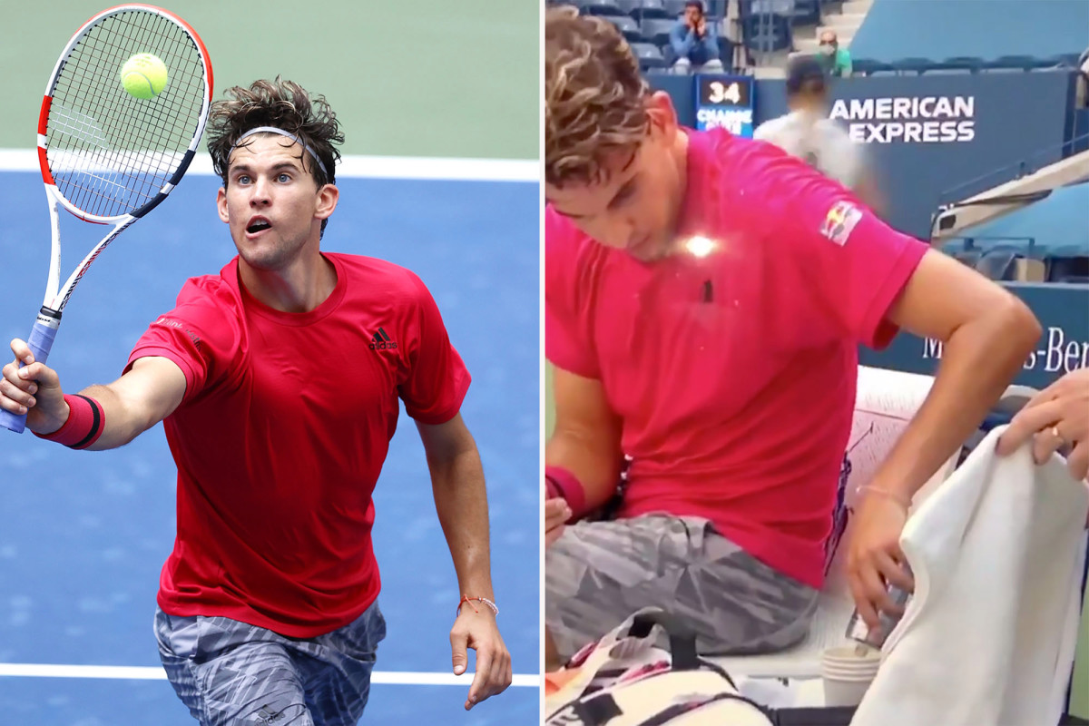 Dominic Thiem ‘pissed off’ over US Open Red Bull drink
drama 1