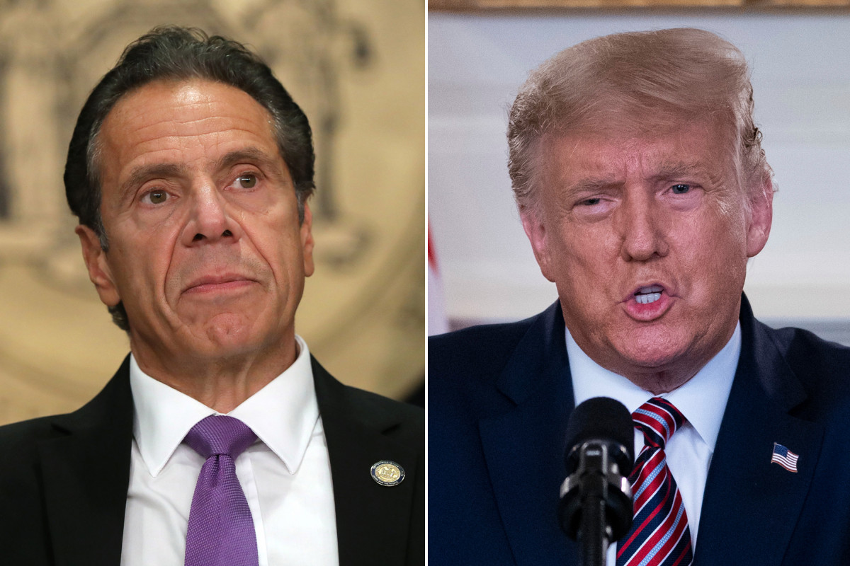 Trump blasts Cuomo over NYC crime rate, handling of COVID-19
and indoor dining 1 Trump blasts Cuomo over NYC crime rate, handling of COVID-19
and indoor dining 1