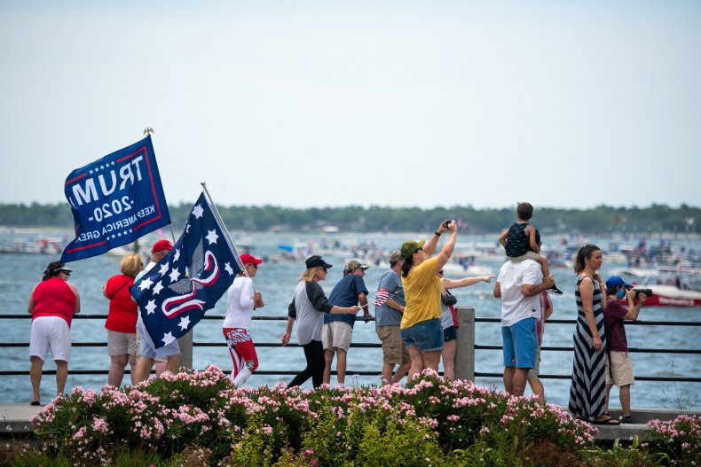 Pro-Trump Boat Parades Over Labor Day Weekend to Feature
Thousands of Boats Amid COVID-19 Pandemic 1
