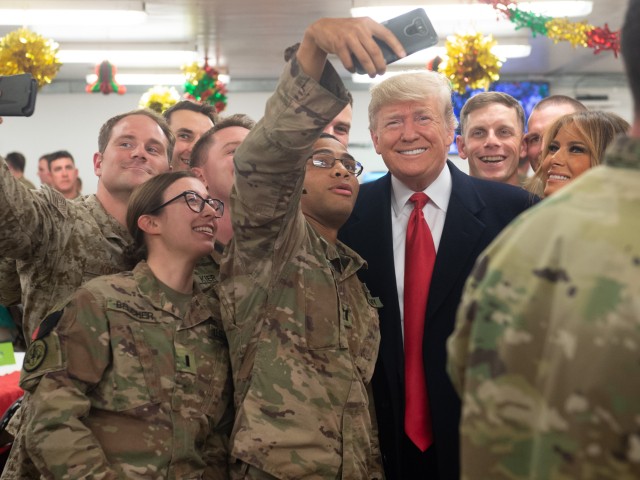 Exclusive--Nearly 800 Military Family Members Sign Open
Letter in Support of Trump 1