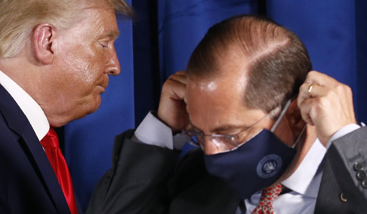 Gulf between Trump and doctors on mask wearing gets
wider 1