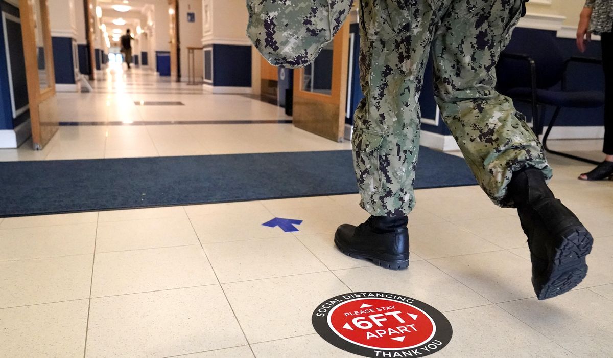 At military academies, COVID-19 is the enemy to be
defeated 1
