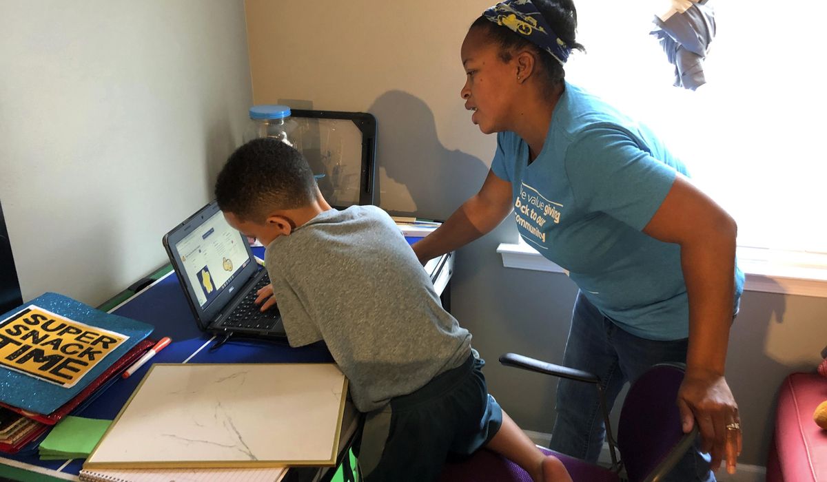 Schools that are mostly Black, Latino favor starting
online 1