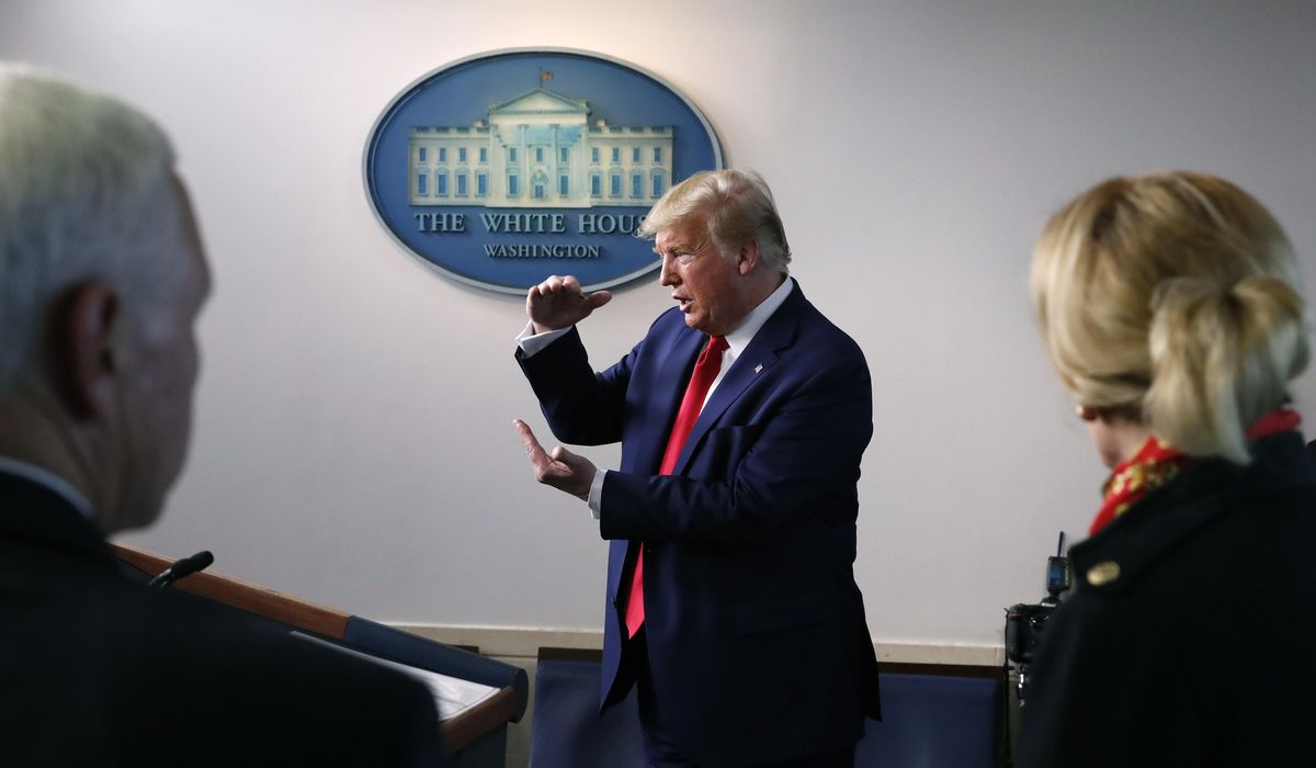 Trump coronavirus optimism rebuffed by health experts
fears 1