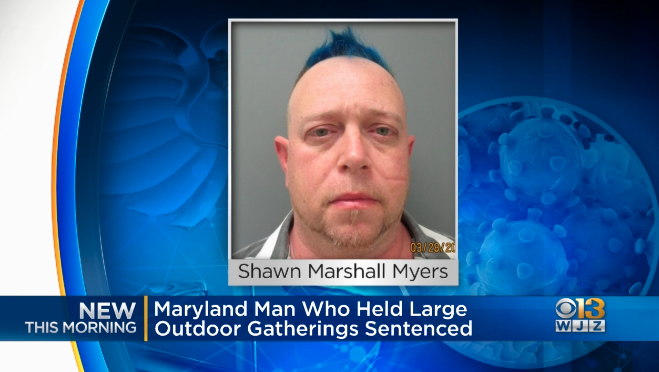 Maryland Man Jailed For One Year Following Multiple Parties
During Virus Lockdown 1
