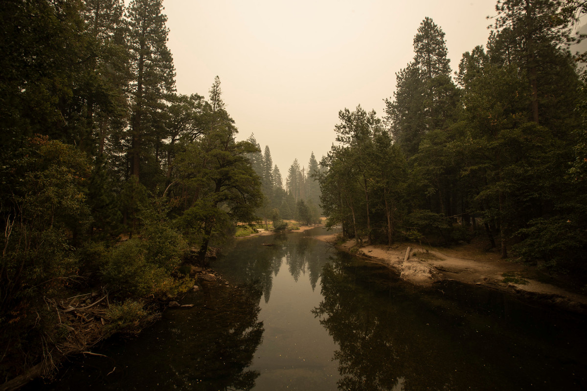 Yosemite National Park reopens following closure due to
wildfire smoke 1