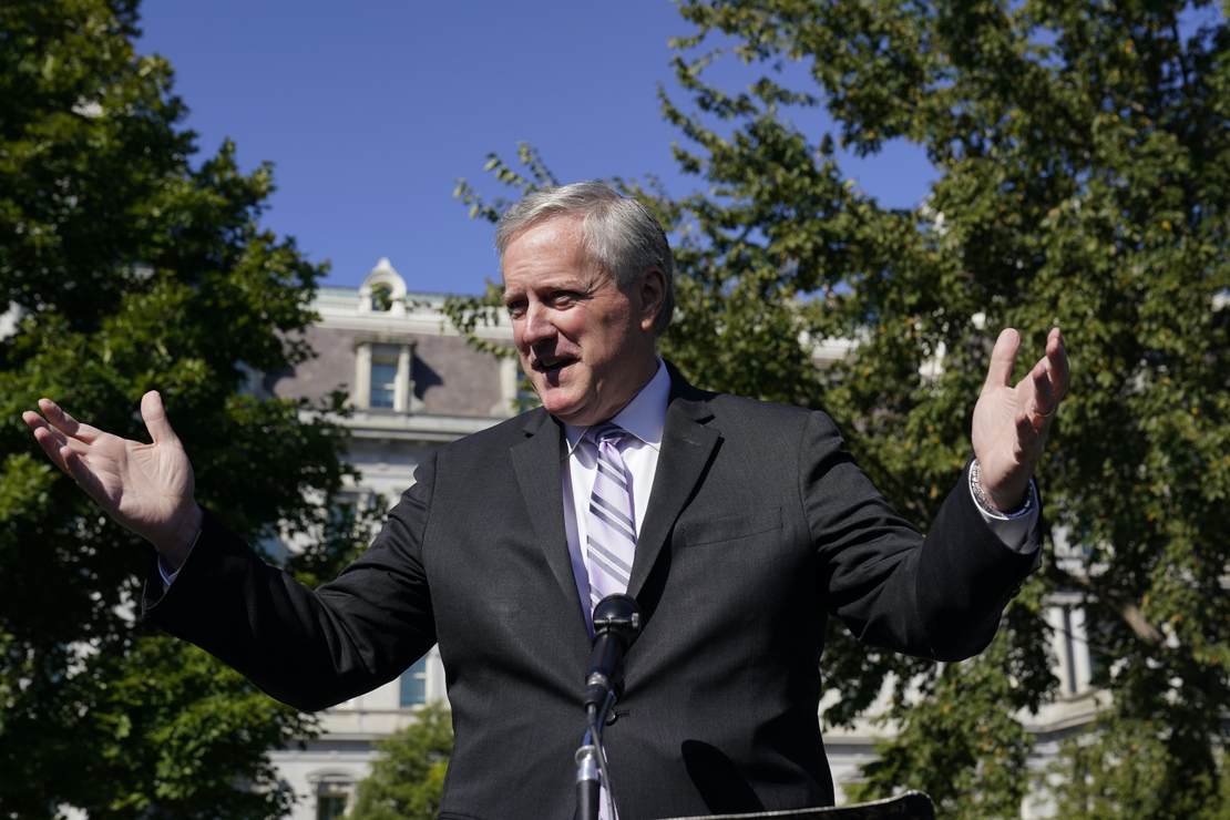 Cue Media Meltdown: White House Chief Mark Meadows Says We
Will Treat COVID-19 Like Every Other Respiratory Virus 1