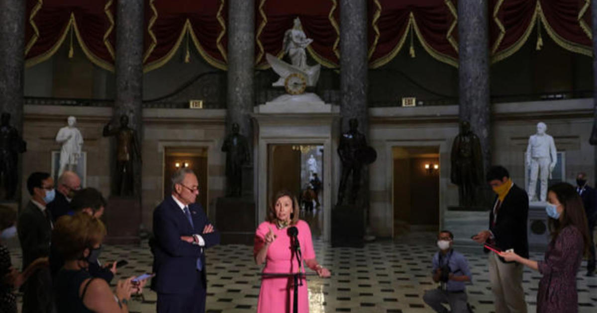 House to vote on new COVID-19 relief package as Pelosi
negotiates with White House 1