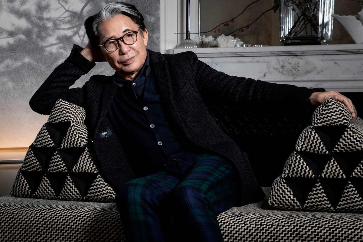Kenzo Takada, iconic Japanese designer, dead at 81 of
COVID-19 complications 1