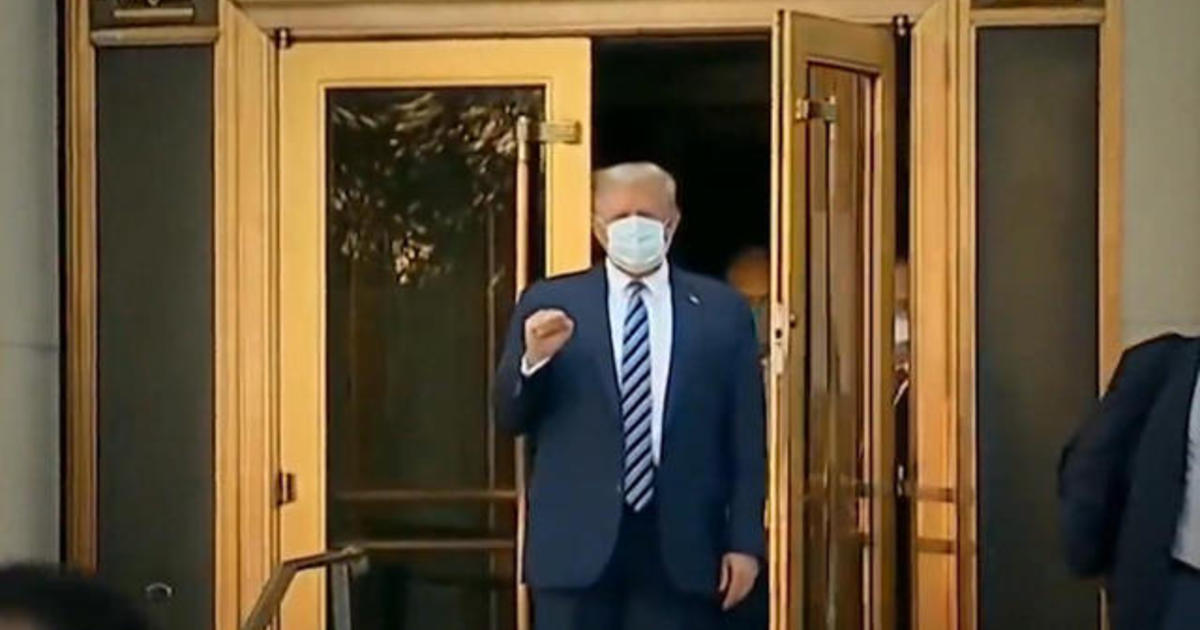 Trump says he's "immune" to coronavirus 1