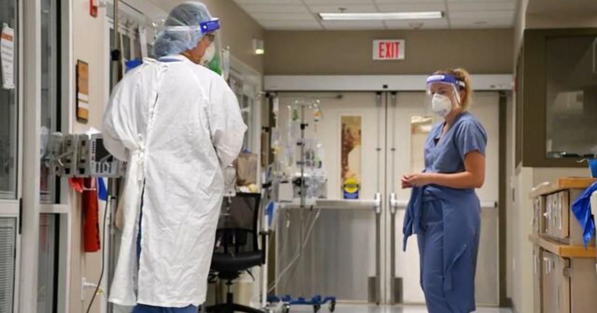 Coronavirus hospitalizations spike in states across the
U.S. 1