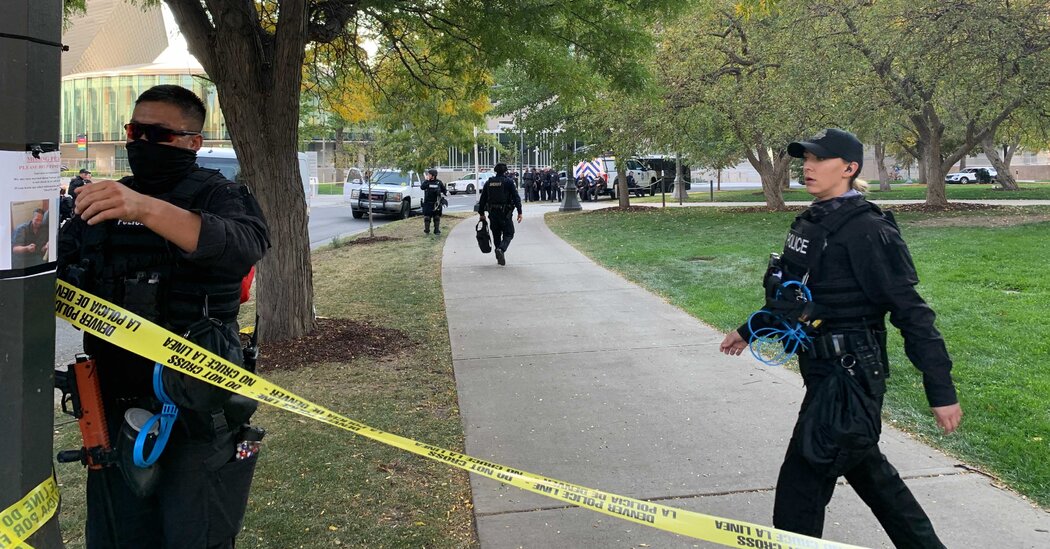 Fatal Shooting in Denver Amid Dueling Protests, Police
Say 1
