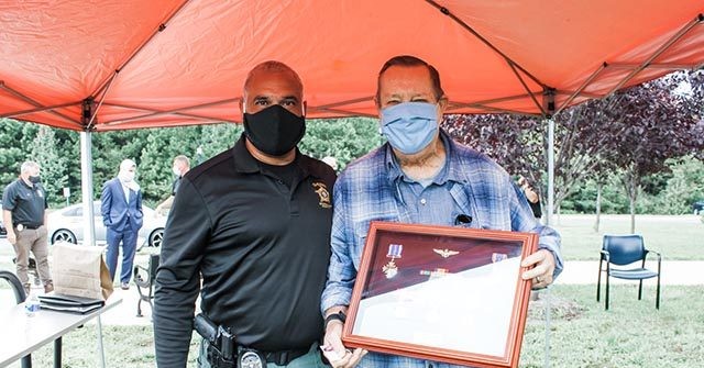 WATCH: Sheriff's Office Replaces Vietnam Veteran's Stolen
Medals 1