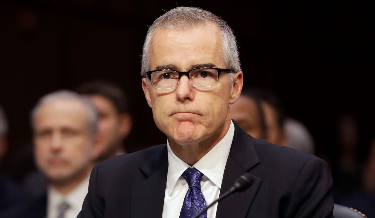 Andrew McCabe's attorney: Senate hearing on FBI Russia probe
canceled because of COVID-19 fears 1