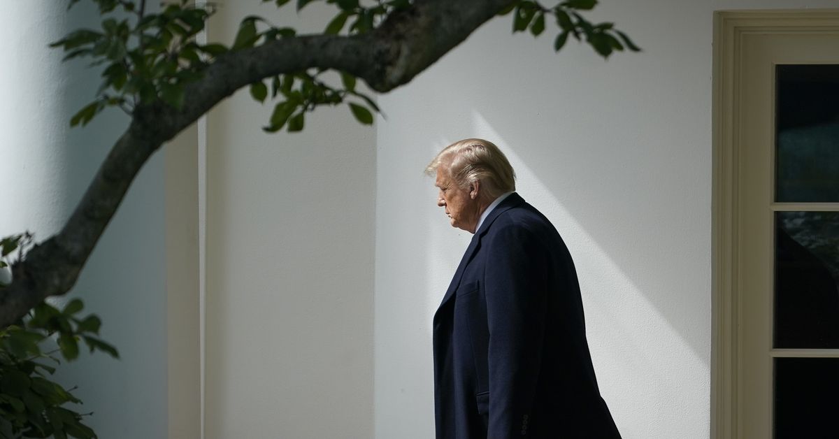 Trump headed to military hospital after testing positive for
coronavirus 1