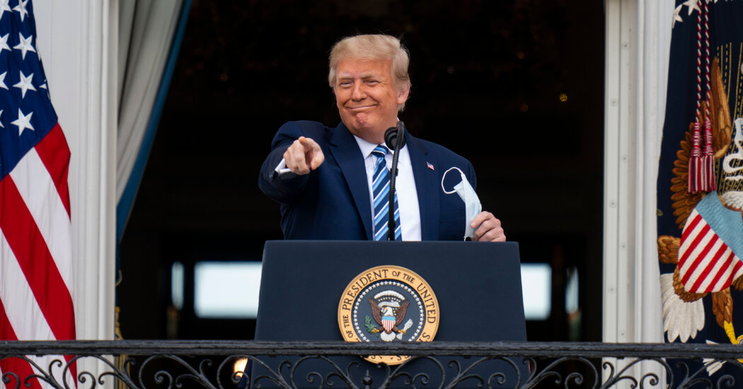 Trump May Be Immune to the Coronavirus. But for How
Long? 1