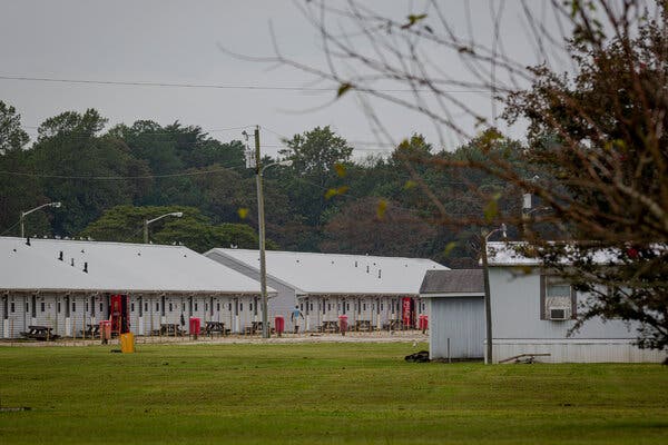 Migrant Farmworkers Under Lockdown: ‘You’re Practically a
Slave’ 1