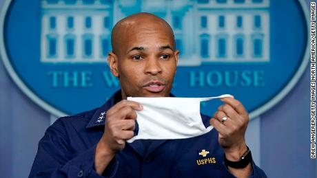 Surgeon general cited for taking pictures in park that was
closed to stop Covid-19 1