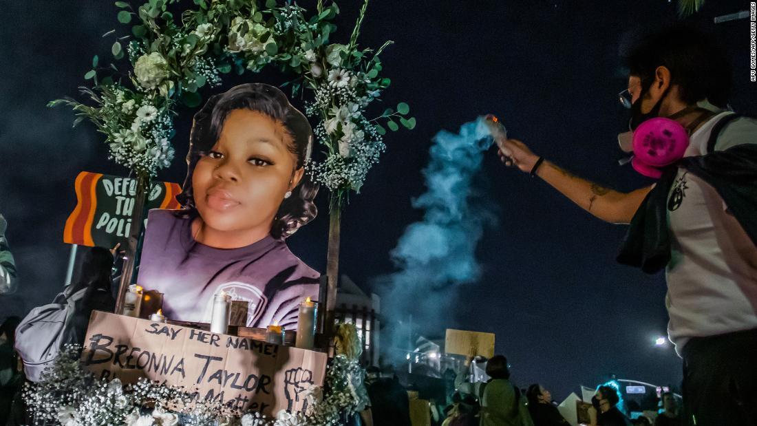 An officer was indicted for endangering neighbors with his
bullets but not Breonna Taylor. This may be why 1