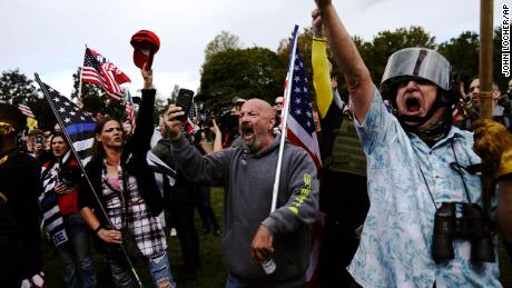 NYPD tells officers to prepare for deployment in expectation
of election protests 1