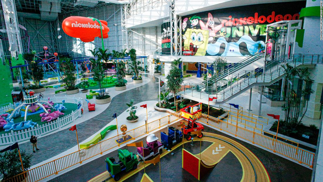 The 3-million-square-foot 'American Dream' megamall is
reopening 1