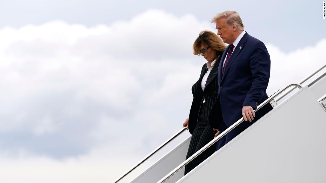 READ: Trump's doctor releases statement after the President
and first lady test positive for Covid-19 1 READ: Trump's doctor releases statement after the President
and first lady test positive for Covid-19 1