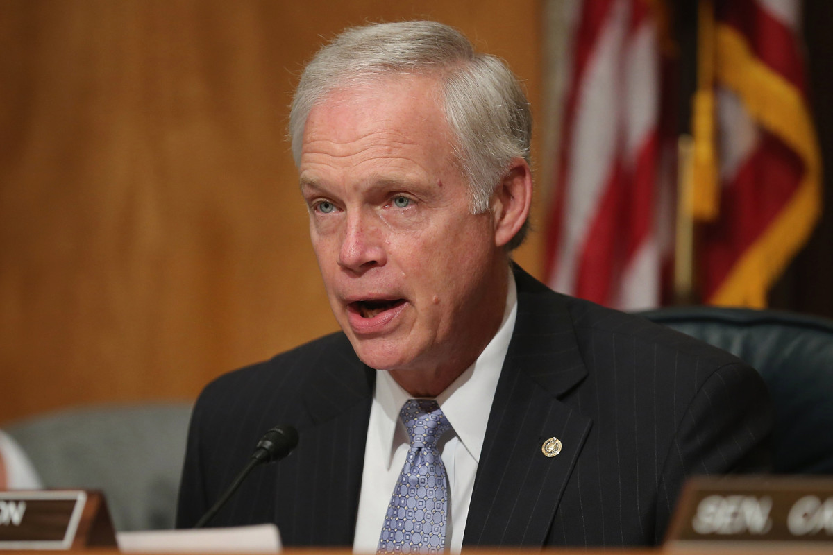 Ron Johnson becomes third Senate Republican to test positive
for COVID-19 1