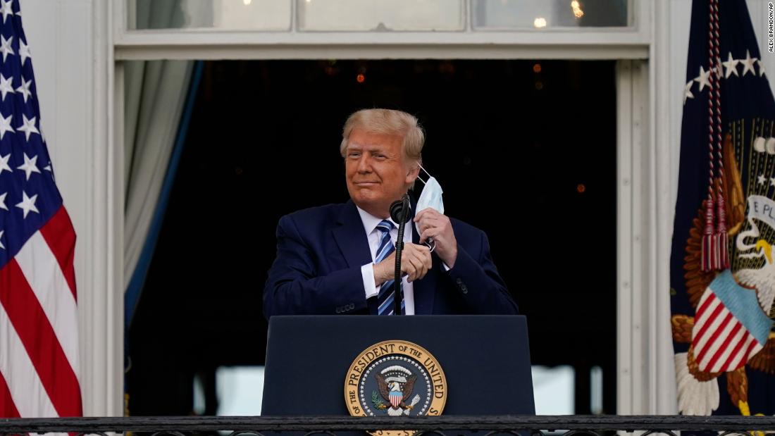 Twitter flags Trump's false claim about his Covid-19
immunity. Facebook, however, does nothing 1