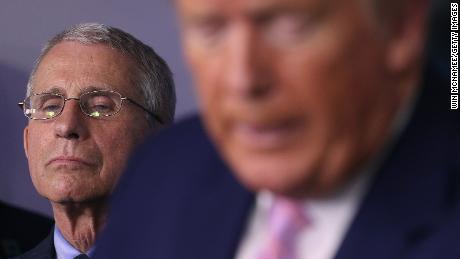 Trump's attack on Fauci comes despite the fact that Covid-19
is now rampaging across many of the swing states he must win in 14
days to secure a second term 1