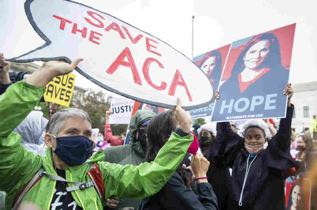 Protesters Flock To Supreme Court, Capitol Hill For Amy
Coney Barrett Hearings 1