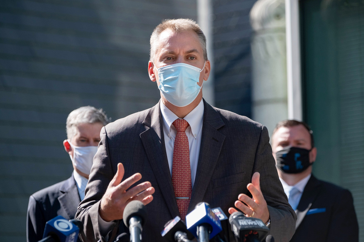 Dermot Shea says NYPD is seeing coronavirus uptick in the
Bronx 1