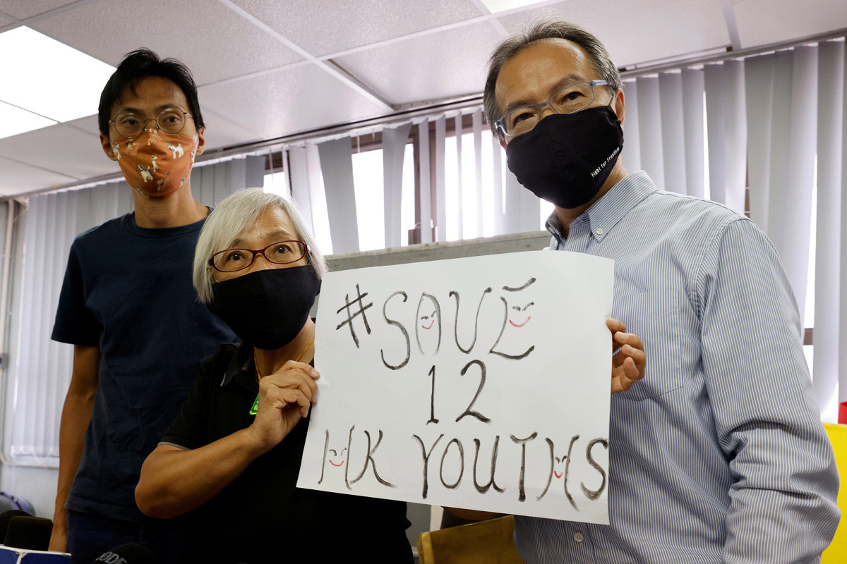 Hong Kong activist ‘Grandma Wong’ returns to protests after
detention 1