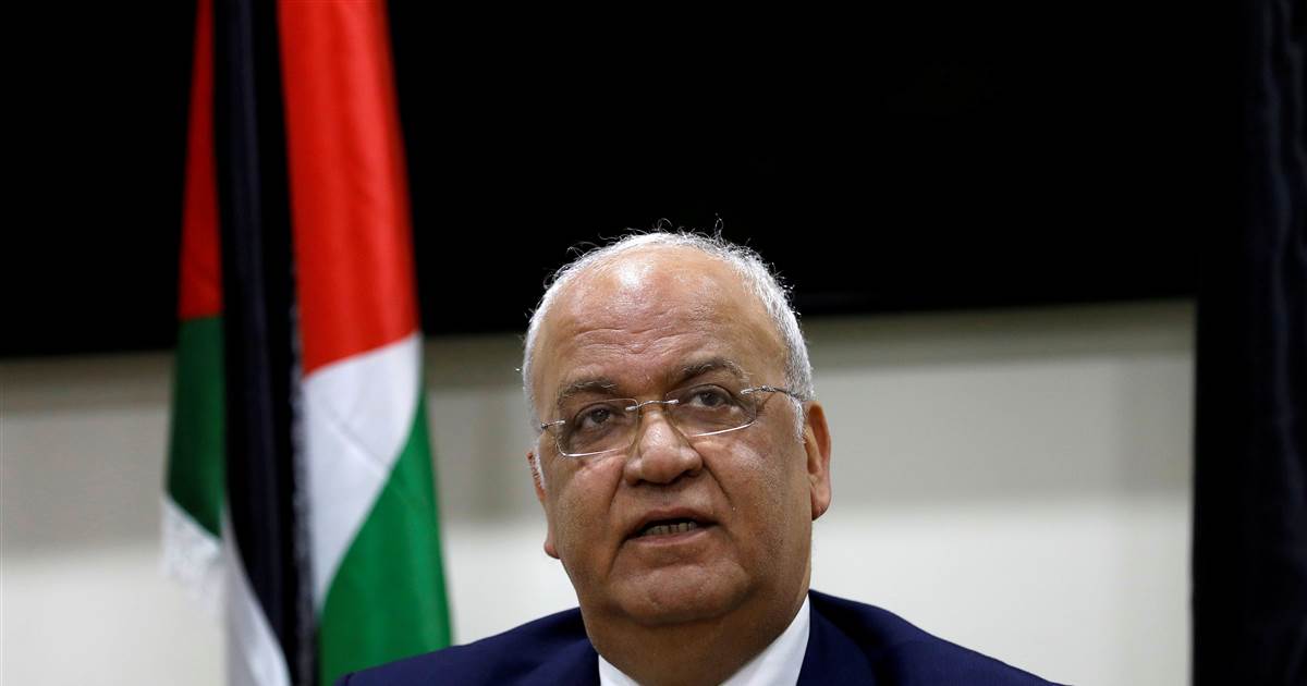 Senior PLO official Saeb Erekat taken to hospital as
Covid-19 condition worsens 1