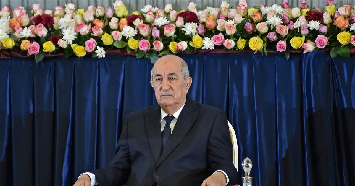 Algeria's president hospitalized, office says 1
