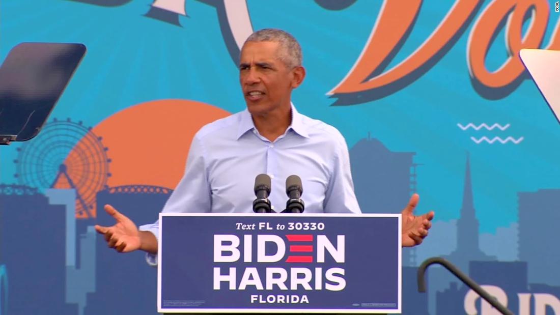 Obama fires back after Trump's Covid-19 complaint 1