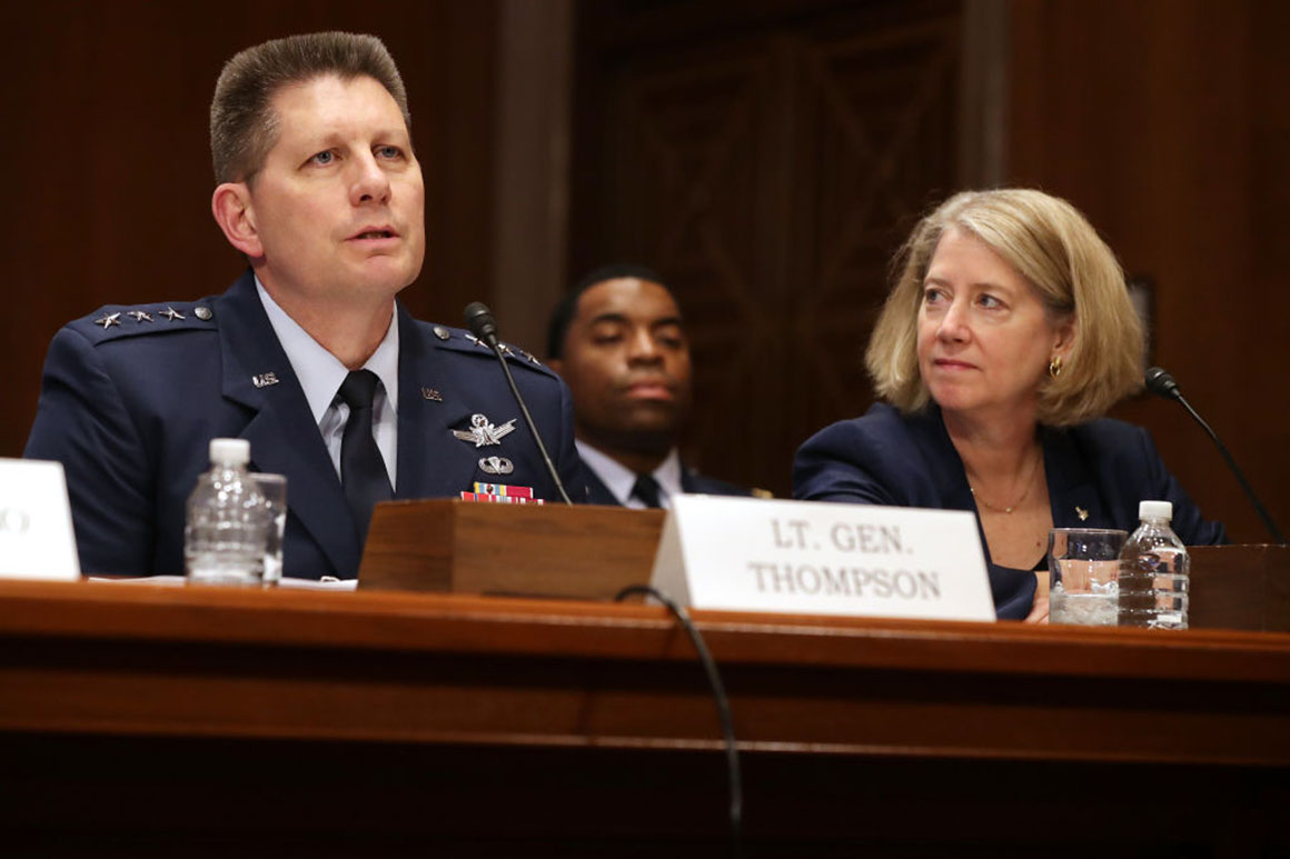 Space Force's No. 2 officer tests positive for
Covid-19 1