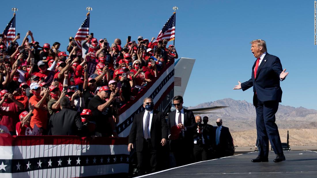 Fact check: Trump falsely claims California requires people
to wear 'special' and 'complex' mask at all times 1
