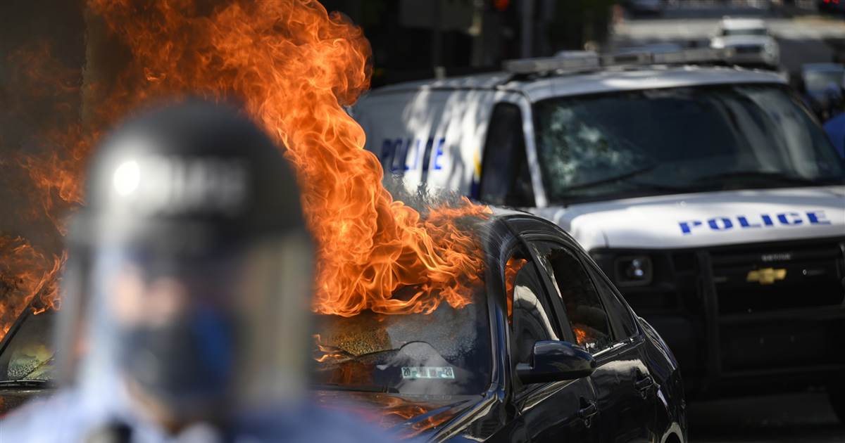Feds go after protesters with rarely used civil disorder law
enacted in 1960s 1