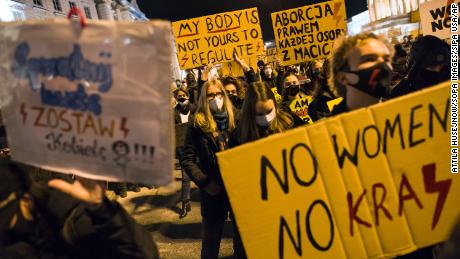 Poland's biggest protests in decades stand against abortion
ban 1
