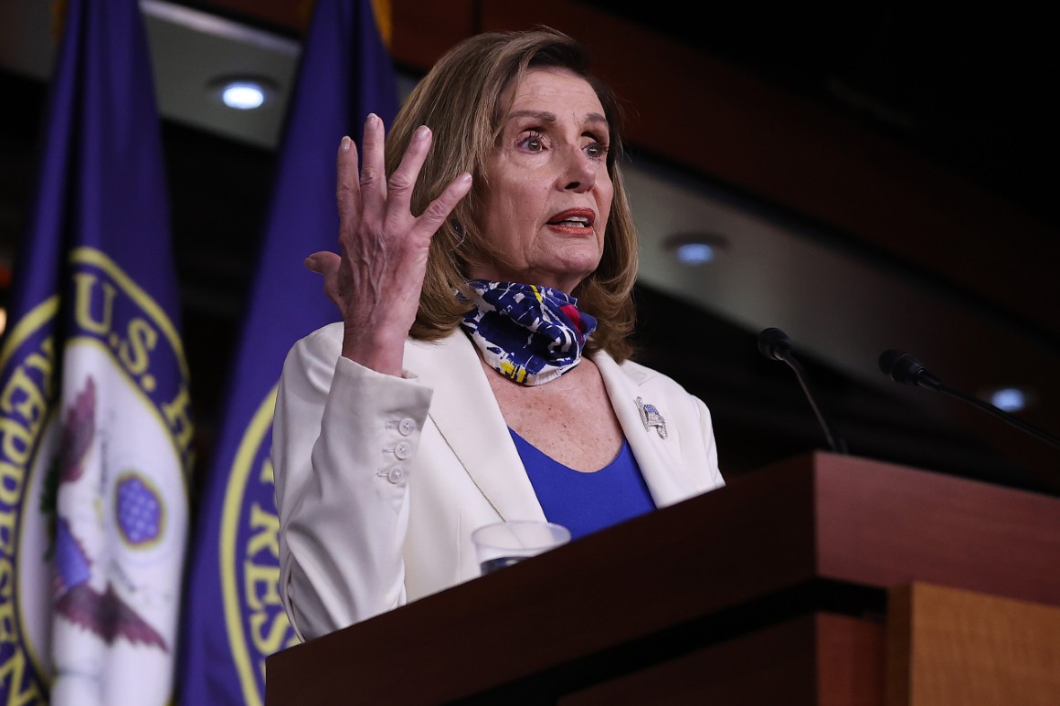 Pelosi on Covid-19 relief bill: ‘We’re seeking
clarity’ 1
